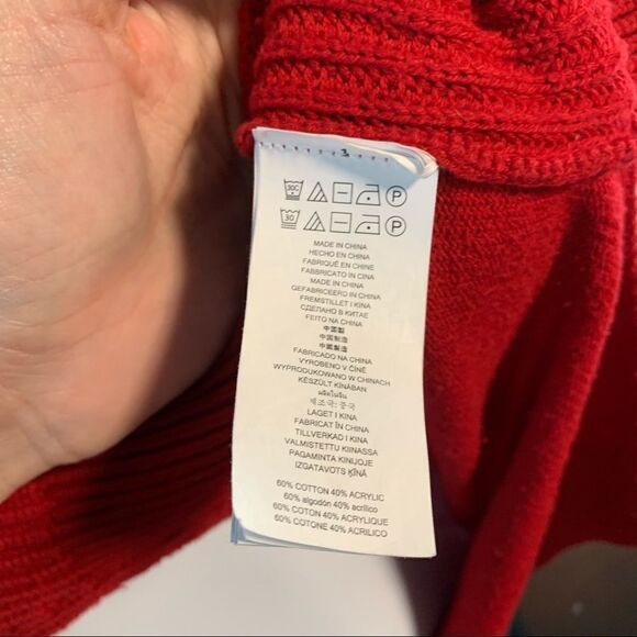 Michael Kors Turtleneck Sweater Red - Picture 4 of 7